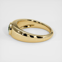 0.65 Ct. Sapphire Ring, 14K Yellow Gold 4