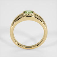 0.41 Ct. Yellowish Green Sapphire Ring, 14K Yellow Gold 3