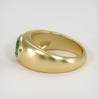 4.95 Ct. Green Sapphire Ring, 14K Yellow Gold 4