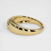 0.58 Ct. Sapphire Ring, 14K Yellow Gold 4