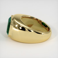 4.25 Ct. Emerald Ring, 18K Yellow Gold 4