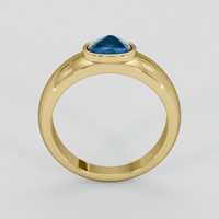 1.61 Ct. Blue Cobalt Spinel Ring, 18K Yellow Gold 3