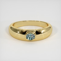 0.25 Ct. Gemstone Ring, 18K Yellow Gold 1
