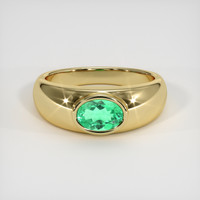 1.28 Ct. Gemstone Ring, 18K Yellow Gold 1