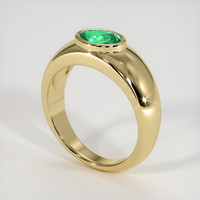 1.28 Ct. Gemstone Ring, 18K Yellow Gold 2