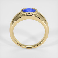 1.04 Ct. Blue Sapphire Ring, 18K Yellow Gold 3