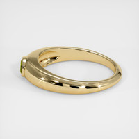 0.61 Ct. Sapphire Ring, 18K Yellow Gold 4