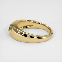 0.41 Ct. Sapphire Ring, 18K Yellow Gold 4
