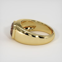 5.41 Ct. Color Change Sapphire Ring, 18K Yellow Gold 4