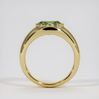 4.95 Ct. Green Sapphire Ring, 18K Yellow Gold 3