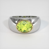 2.37 Ct. Gemstone Ring, 14K Yellow & White 1