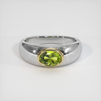 1.30 Ct. Gemstone Ring, 14K Yellow & White 1