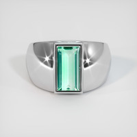 2.57 Ct. Emerald Ring, Platinum 950 1