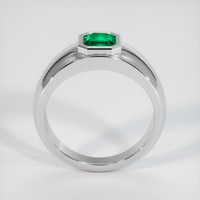1.00 Ct. Emerald Ring, Platinum 950 3