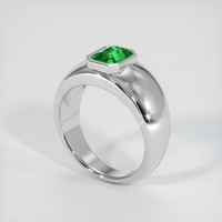 2.01 Ct. Gemstone Ring, Platinum 950 2