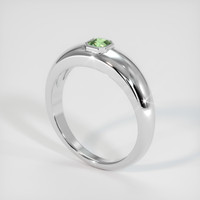 0.36 Ct. Sapphire Ring, Platinum 950 2