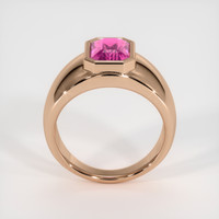 2.03 Ct. Pink Sapphire Ring, 14K Rose Gold 3