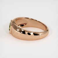 0.60 Ct. Sapphire Ring, 14K Rose Gold 4