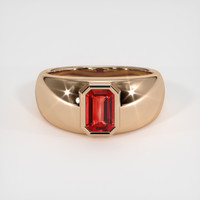 0.66 Ct. Gemstone Ring, 18K Rose Gold 1