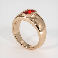 0.66 Ct. Gemstone Ring, 18K Rose Gold 2