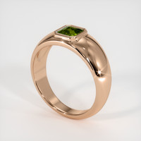 0.60 Ct. Sapphire Ring, 18K Rose Gold 2