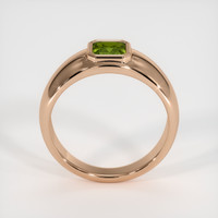 0.60 Ct. Sapphire Ring, 18K Rose Gold 3