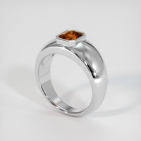 1.45 Ct. Orange Garnet Ring, 10K White Gold 2