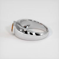 1.45 Ct. Orange Garnet Ring, 10K White Gold 4