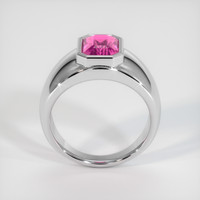 2.03 Ct. Pink Sapphire Ring, 14K White Gold 3