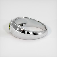 0.60 Ct. Sapphire Ring, 14K White Gold 4