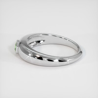 0.36 Ct. Sapphire Ring, 14K White Gold 4