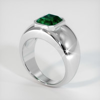 1.93 Ct. Emerald Ring, 18K White Gold 2