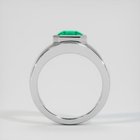 3.92 Ct. Emerald Ring, 18K White Gold 3