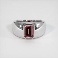 2.04 Ct. Gemstone Ring, 18K White Gold 1