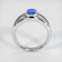 0.69 Ct. Sapphire Ring, 18K White Gold 3