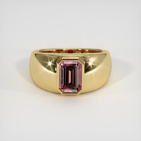 2.04 Ct. Brownish Pink Tourmaline Ring, 10K Yellow Gold 1