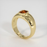 1.45 Ct. Orange Garnet Ring, 10K Yellow Gold 2