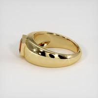 1.45 Ct. Orange Garnet Ring, 10K Yellow Gold 4
