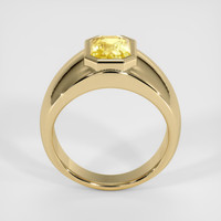 2.56 Ct. Yellow Sapphire Ring, 10K Yellow Gold 3
