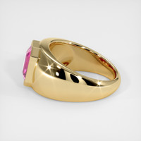 2.03 Ct. Pink Sapphire Ring, 14K Yellow Gold 4