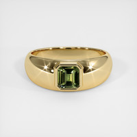 0.60 Ct. Sapphire Ring, 14K Yellow Gold 1