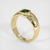 0.60 Ct. Sapphire Ring, 14K Yellow Gold 2