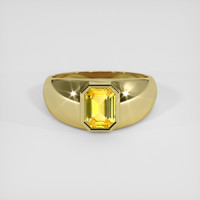 2.53 Ct. Yellow Sapphire Ring, 14K Yellow Gold 1