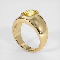 2.56 Ct. Sapphire Ring, 14K Yellow Gold 2
