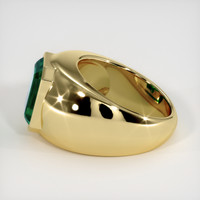 4.25 Ct. Emerald Ring, 18K Yellow Gold 4