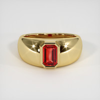 0.66 Ct. Gemstone Ring, 18K Yellow Gold 1