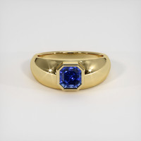 1.21 Ct. Sapphire Ring, 18K Yellow Gold 1