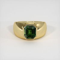 4.08 Ct. Sapphire Ring, 18K Yellow Gold 1