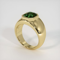 4.08 Ct. Sapphire Ring, 18K Yellow Gold 2