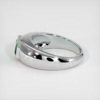 0.80 Ct. Emerald Ring, Platinum 950 4